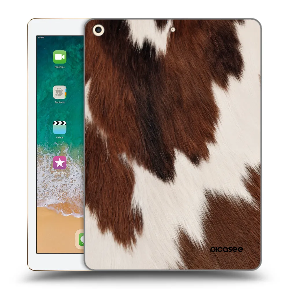 Picasee transparente Silikonhülle für Apple iPad 9.7" 2017 (5. gen) - Rustica