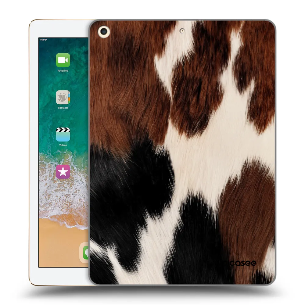 Picasee transparente Silikonhülle für Apple iPad 9.7" 2017 (5. gen) - Rodeo