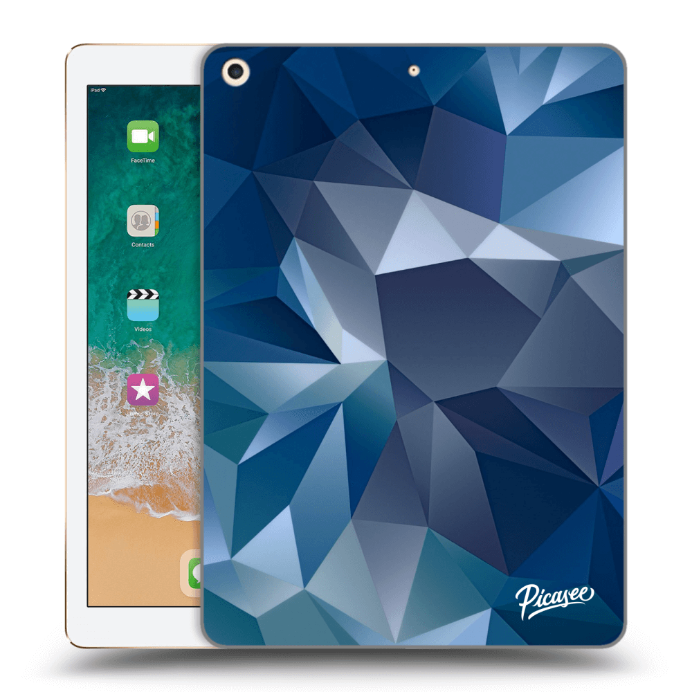 Picasee transparente Silikonhülle für Apple iPad 9.7" 2017 (5. gen) - Wallpaper