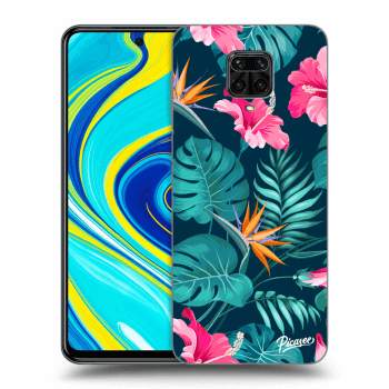 Hülle für Xiaomi Redmi Note 9 Pro - Pink Monstera