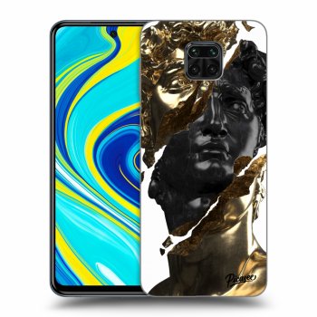 Hülle für Xiaomi Redmi Note 9 Pro - Gold - Black