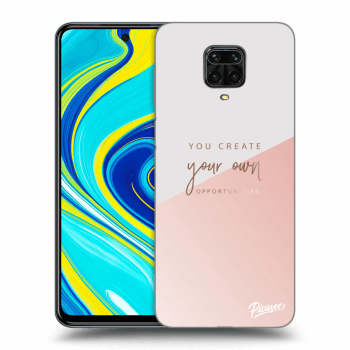 Picasee Xiaomi Redmi Note 9 Pro Hülle - Transparentes Silikon - You create your own opportunities