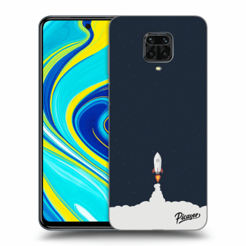 Picasee Xiaomi Redmi Note 9 Pro Hülle - Schwarzes Silikon - Astronaut 2