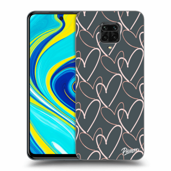 Picasee Xiaomi Redmi Note 9 Pro Hülle - Transparentes Silikon - Lots of love
