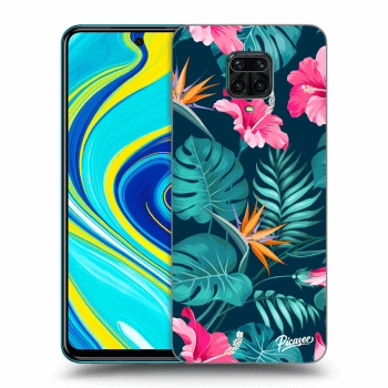 Hülle für Xiaomi Redmi Note 9S - Pink Monstera