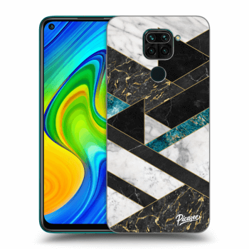 Hülle für Xiaomi Redmi Note 9 - Dark geometry