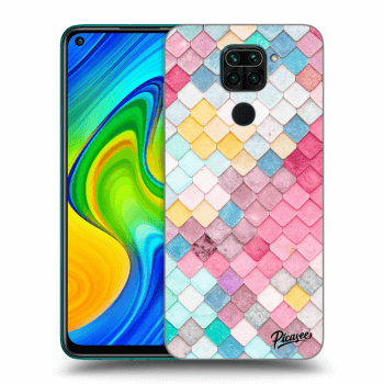 Hülle für Xiaomi Redmi Note 9 - Colorful roof