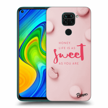 Picasee ULTIMATE CASE für Xiaomi Redmi Note 9 - Life is as sweet as you are