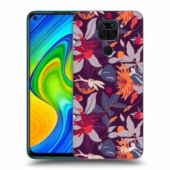 Picasee ULTIMATE CASE für Xiaomi Redmi Note 9 - Purple Leaf