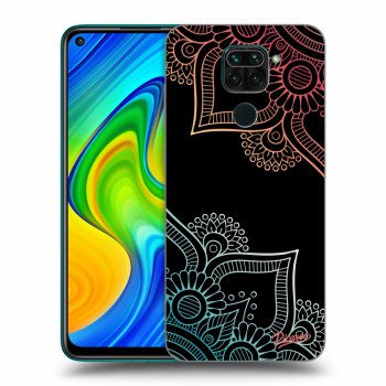 Hülle für Xiaomi Redmi Note 9 - Flowers pattern