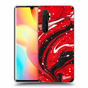 Hülle für Xiaomi Mi Note 10 Lite - Red black