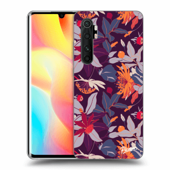 Hülle für Xiaomi Mi Note 10 Lite - Purple Leaf