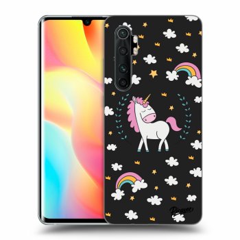 Picasee Xiaomi Mi Note 10 Lite Hülle - Schwarzes Silikon - Unicorn star heaven