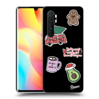 Hülle für Xiaomi Mi Note 10 Lite - Christmas Stickers