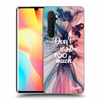 Picasee Xiaomi Mi Note 10 Lite Hülle - Transparentes Silikon - Don't think TOO much