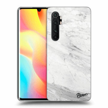 Hülle für Xiaomi Mi Note 10 Lite - White marble