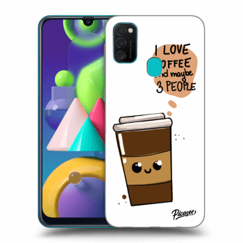 Hülle für Samsung Galaxy M21 M215F - Cute coffee