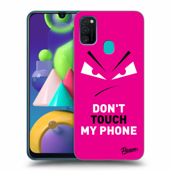 Hülle für Samsung Galaxy M21 M215F - Evil Eye - Pink