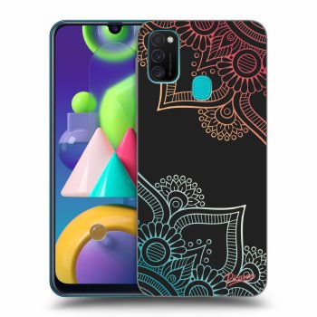 Hülle für Samsung Galaxy M21 M215F - Flowers pattern