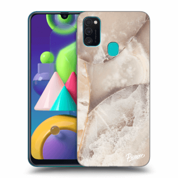 Hülle für Samsung Galaxy M21 M215F - Cream marble