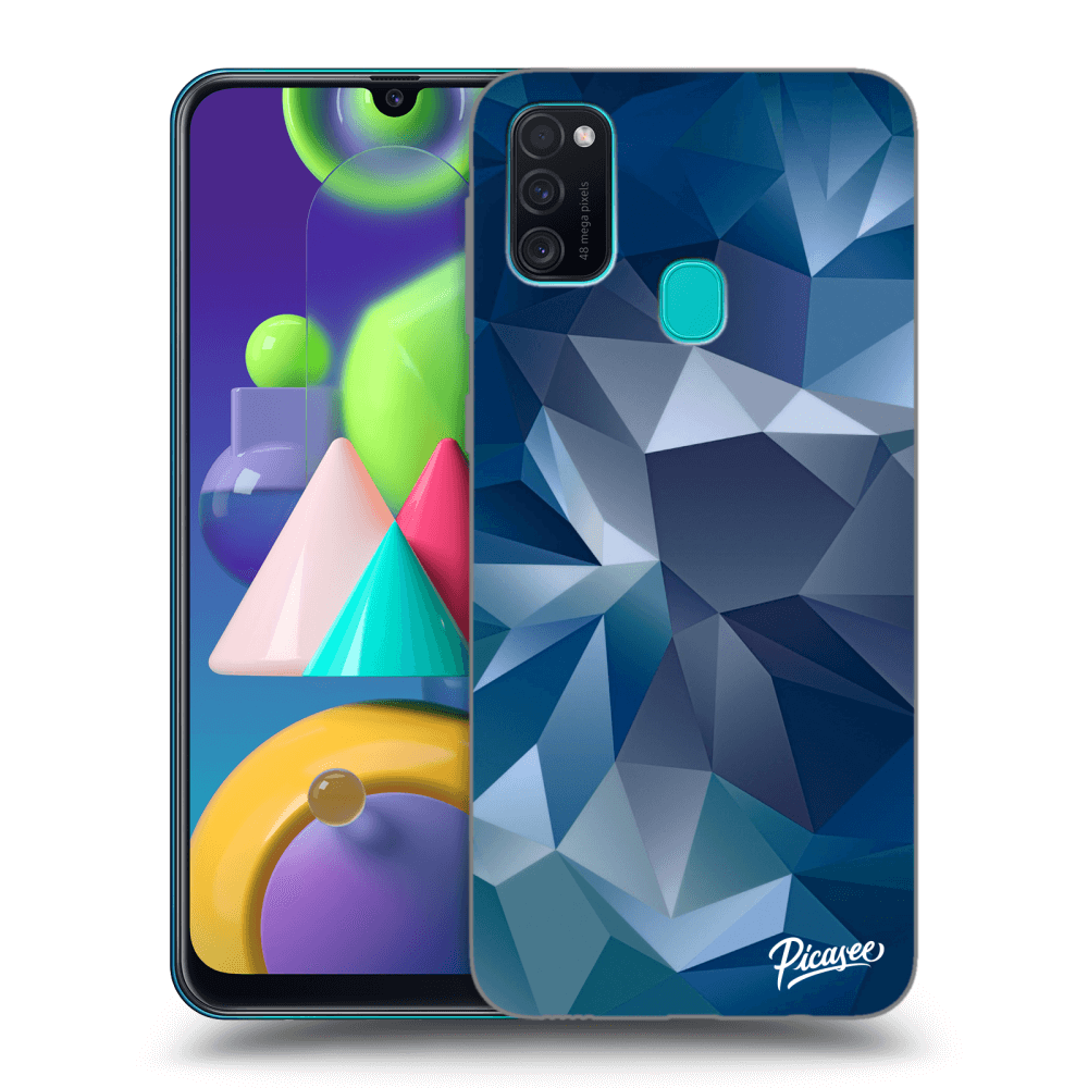 Picasee Samsung Galaxy M21 M215F Hülle - Schwarzes Silikon - Wallpaper