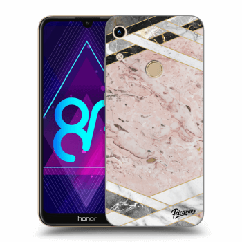 Hülle für Honor 8A - Pink geometry