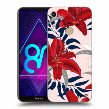 Hülle für Honor 8A - Red Lily