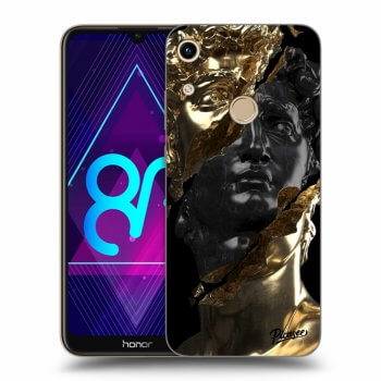 Hülle für Honor 8A - Gold - Black