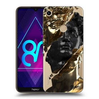 Hülle für Honor 8A - Gold - Black