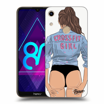 Picasee Honor 8A Hülle - Transparentes Silikon - Crossfit girl - nickynellow