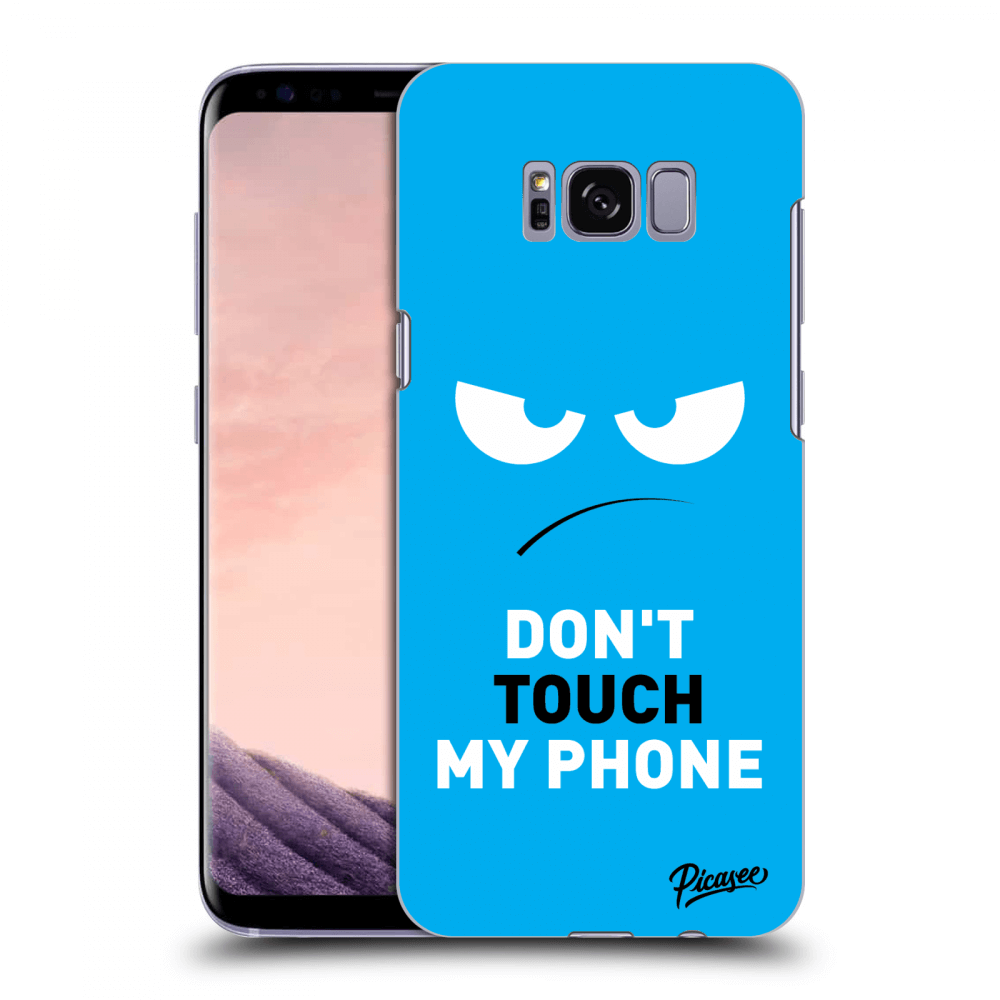 Picasee ULTIMATE CASE für Samsung Galaxy S8 G950F - Angry Eyes - Blue