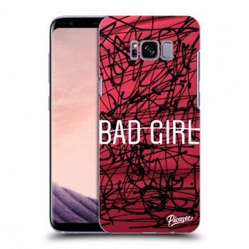 Picasee Samsung Galaxy S8 G950F Hülle - Transparentes Silikon - Bad girl