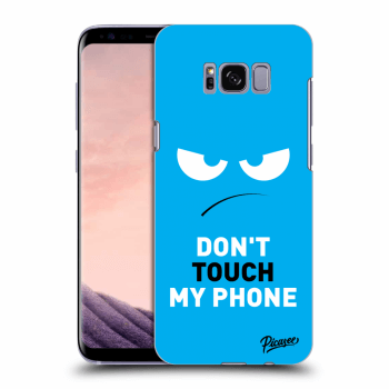Hülle für Samsung Galaxy S8 G950F - Angry Eyes - Blue