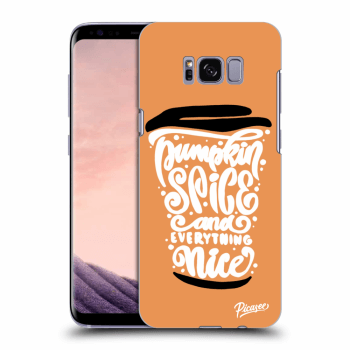 Hülle für Samsung Galaxy S8 G950F - Pumpkin coffee