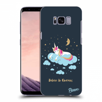 Picasee Samsung Galaxy S8 G950F Hülle - Transparentes Silikon - Believe In Unicorns