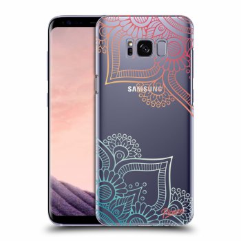 Picasee Samsung Galaxy S8 G950F Hülle - Transparentes Silikon - Flowers pattern