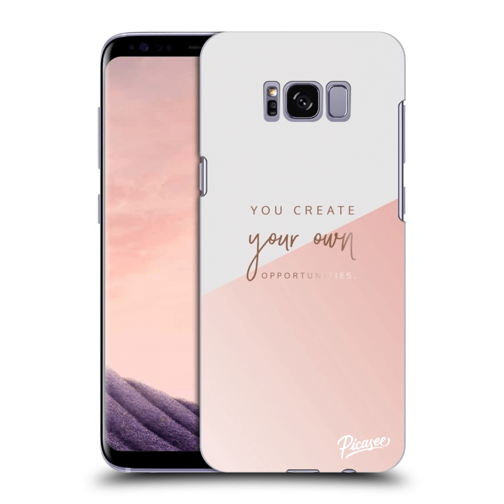 Picasee Samsung Galaxy S8 G950F Hülle - Transparentes Silikon - You create your own opportunities