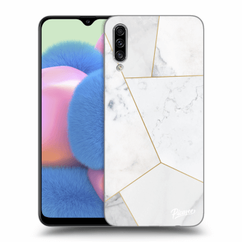 Hülle für Samsung Galaxy A30s A307F - White tile