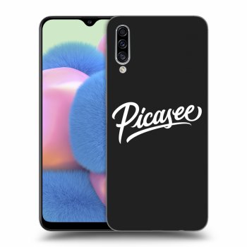 Picasee Samsung Galaxy A30s A307F Hülle - Schwarzes Silikon - Picasee - White