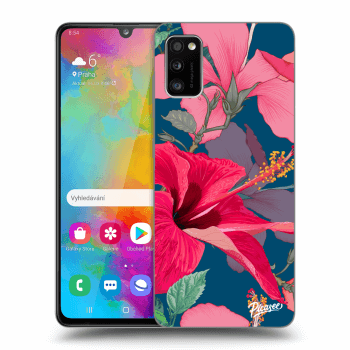 Hülle für Samsung Galaxy A41 A415F - Hibiscus