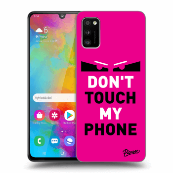 Hülle für Samsung Galaxy A41 A415F - Shadow Eye - Pink