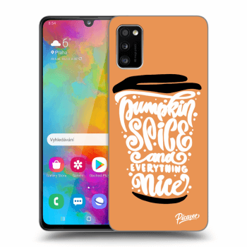 Hülle für Samsung Galaxy A41 A415F - Pumpkin coffee