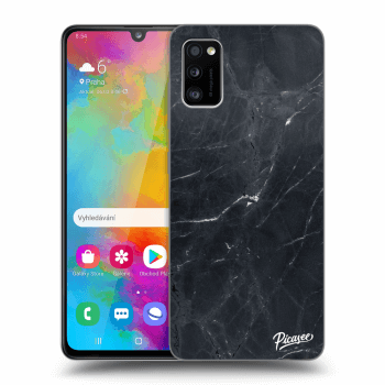 Hülle für Samsung Galaxy A41 A415F - Black marble