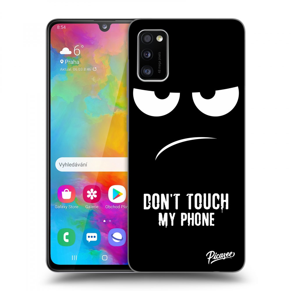 Picasee ULTIMATE CASE für Samsung Galaxy A41 A415F - Don't Touch My Phone