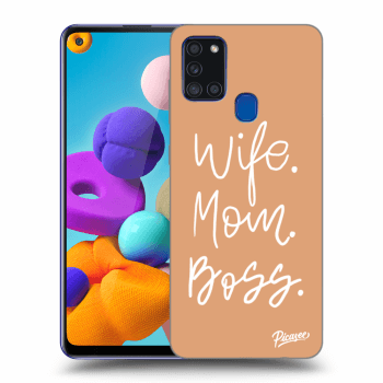 Hülle für Samsung Galaxy A21s - Boss Mama
