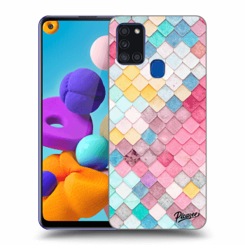 Hülle für Samsung Galaxy A21s - Farbiges Dach
