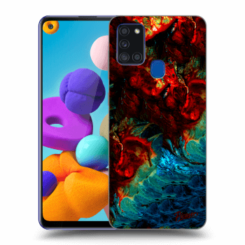 Picasee ULTIMATE CASE für Samsung Galaxy A21s - Universe