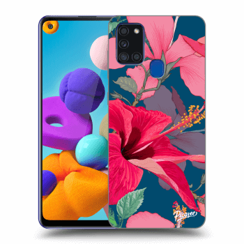 Hülle für Samsung Galaxy A21s - Hibiscus