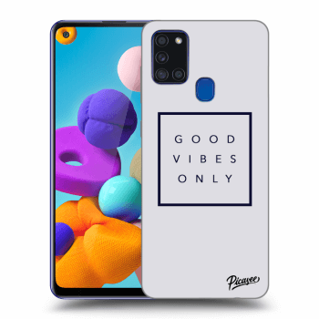 Picasee ULTIMATE CASE für Samsung Galaxy A21s - Good vibes only