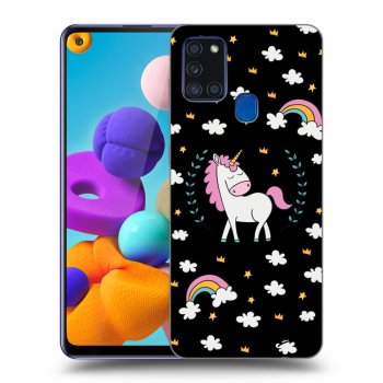 Picasee ULTIMATE CASE für Samsung Galaxy A21s - Unicorn star heaven